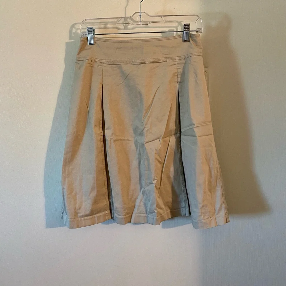 George Tan Khaki Knee-Length Skirt Size 6 - Picture 1 of 2